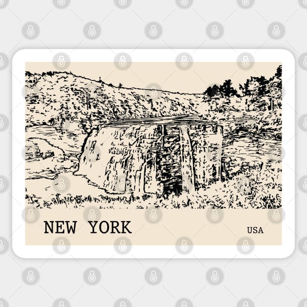 New York USA Sticker by Lakeric